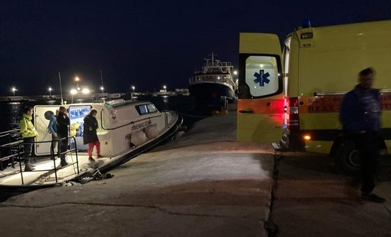 Άλλη μια απαιτητική μεταφορά ασθενή από τη Σαμοθράκη στο Νοσοκομείο Αλεξανδρούπολης